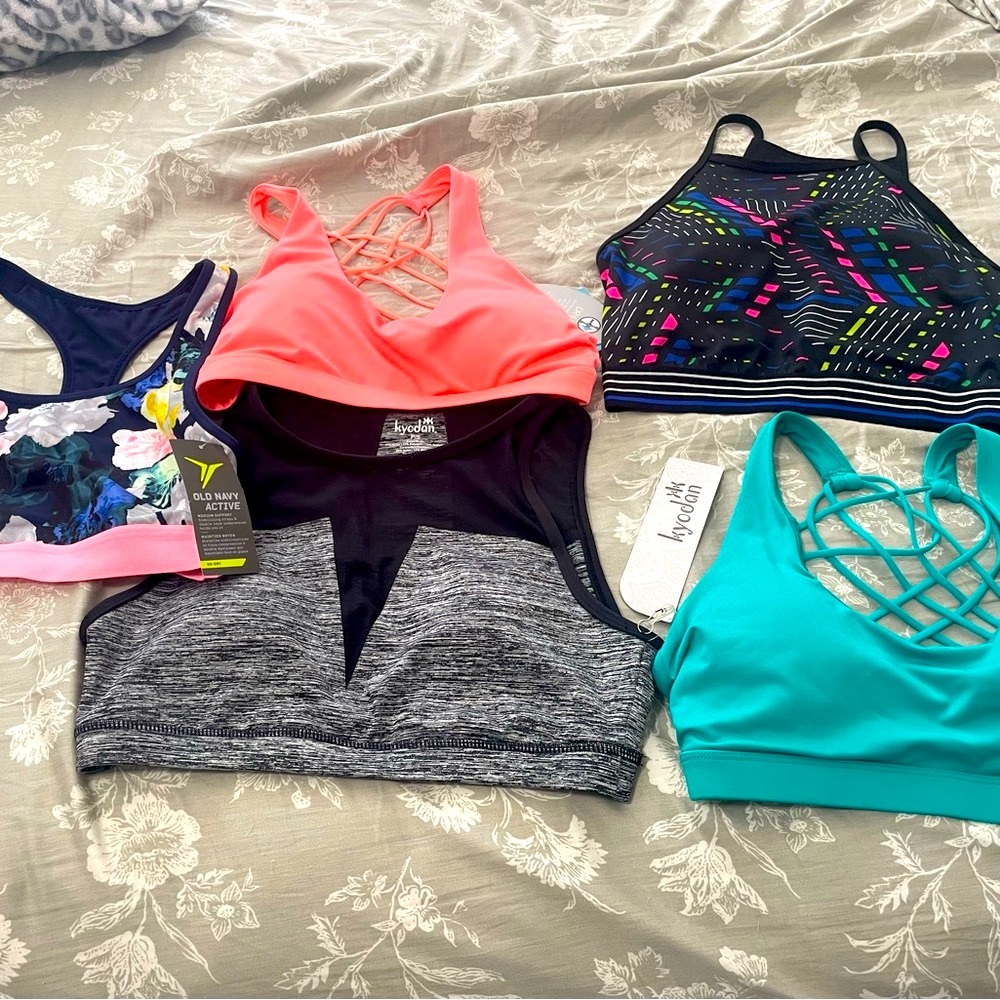 Vibrant Women's Sports Bra Set